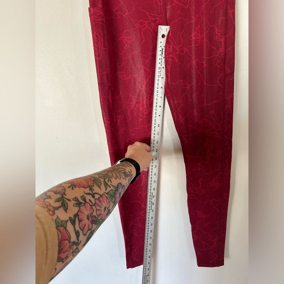 NWOT Zyia Active Rosa Maze Light n Tight Hi Rise Legging 28" - Picture 8 of 12